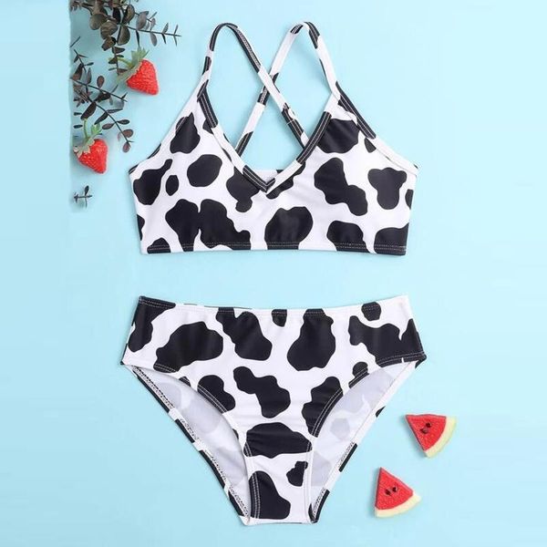 one-pieces telotuny swimwear girls' 2021 summer cute crisscross back cow floral print two-piece swimsuit 8-13 years swimming suit, Black
one-pieces telotuny swimwear girls' 2021 summer cute crisscross back cow floral print two-piece swimsuit 8-13 years swimming suit, Black