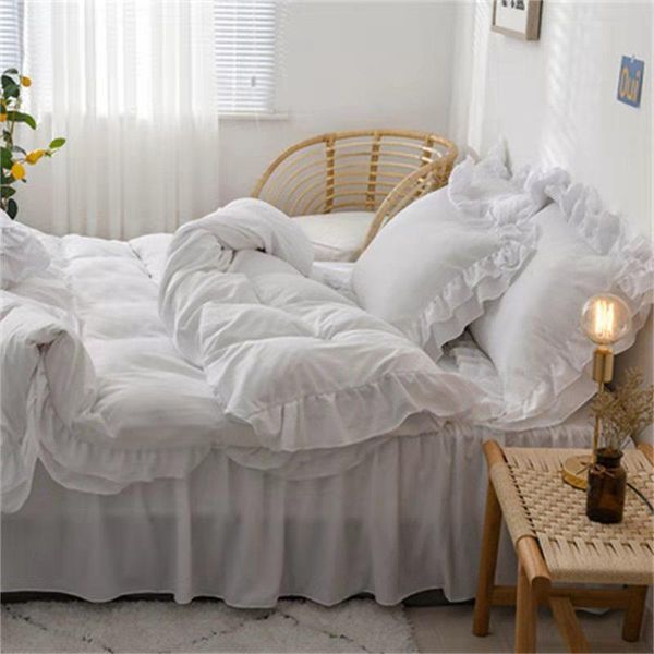 simple solid color summer naked sleeping bedding set duvet sheet bed skirt pillowcase for men and women king sets
simple solid color summer naked sleeping bedding set duvet sheet bed skirt pillowcase for men and women king sets