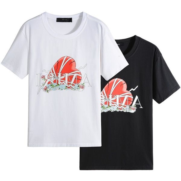 2223 summer new am cotton casual t-shirt embroidered pattern clothes youth round neck short sleeve men's, White;black
2223 summer new am cotton casual t-shirt embroidered pattern clothes youth round neck short sleeve men's, White;black