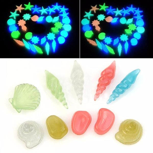 decorations 10 pcs luminous stone mixed conch sea shells starfish pebble shape colorful acid resistant durable stones for fish tank
decorations 10 pcs luminous stone mixed conch sea shells starfish pebble shape colorful acid resistant durable stones for fish tank