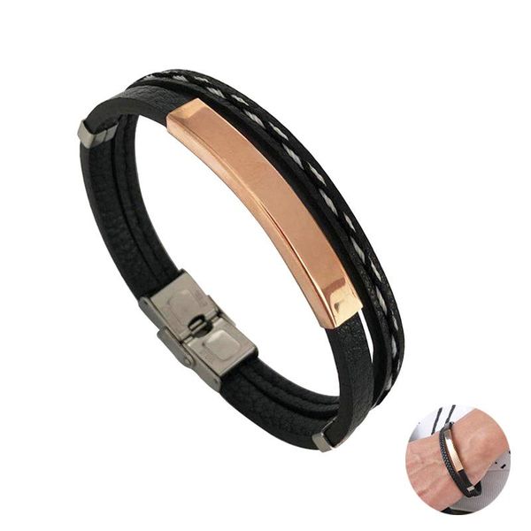 charm bracelets personalize engrave name men multi-layer black leather wrap custom family love gifts jewelry, Golden;silver
charm bracelets personalize engrave name men multi-layer black leather wrap custom family love gifts jewelry, Golden;silver