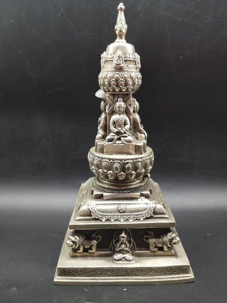 fragrance lamps collect china fine workmanship cupronickel auspicious 4 sides buddhist pagoda censer sculpture metal crafts decoration
fragrance lamps collect china fine workmanship cupronickel auspicious 4 sides buddhist pagoda censer sculpture metal crafts decoration