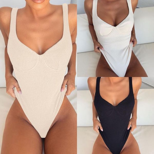 one-piece suits beach swimsuit high fashion polyester solid color women summer zwempak vrouwen swimming equipment di50yt
one-piece suits beach swimsuit high fashion polyester solid color women summer zwempak vrouwen swimming equipment di50yt