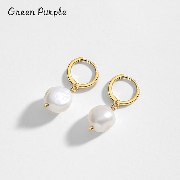 hoop & huggie green purple earrings 925 sterling silver luxury baroque pearl pendant for women gifts bohemian charm jewelry, Golden;silver
hoop & huggie green purple earrings 925 sterling silver luxury baroque pearl pendant for women gifts bohemian charm jewelry, Golden;silver