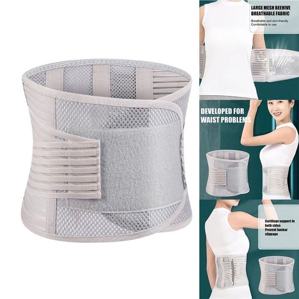 waist support gray breathable removable trainer belt back spine fitness to reduce lumbar muscle strain, Black;gray
waist support gray breathable removable trainer belt back spine fitness to reduce lumbar muscle strain, Black;gray