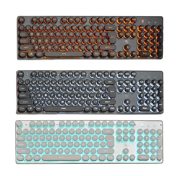keyboards vodool keyboard k100 steampunk retro keycap usb wired glowing backlit gaming mechanical 104 keys lapcomputer keypad
keyboards vodool keyboard k100 steampunk retro keycap usb wired glowing backlit gaming mechanical 104 keys lapcomputer keypad