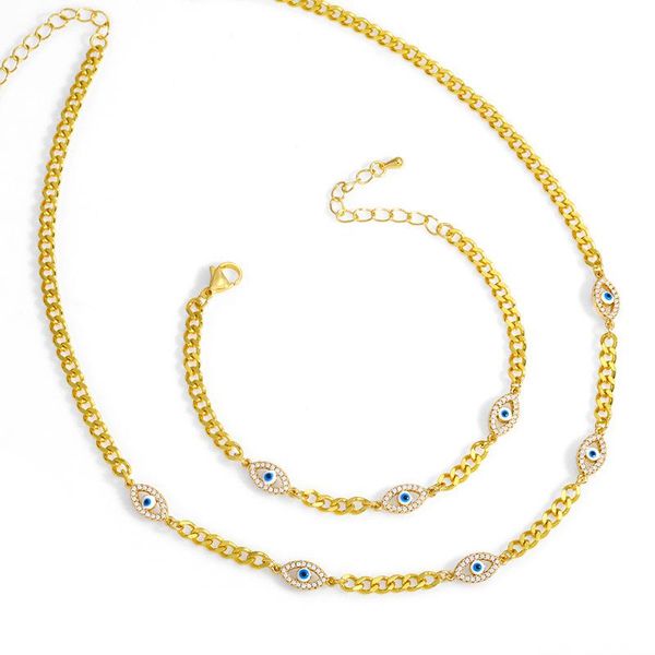 chains 3pcs/lot wholesale eyes stitched cuban necklace collarbone chain female minimalist hip-hop bracelet women sweater in bulk, Silver
chains 3pcs/lot wholesale eyes stitched cuban necklace collarbone chain female minimalist hip-hop bracelet women sweater in bulk, Silver