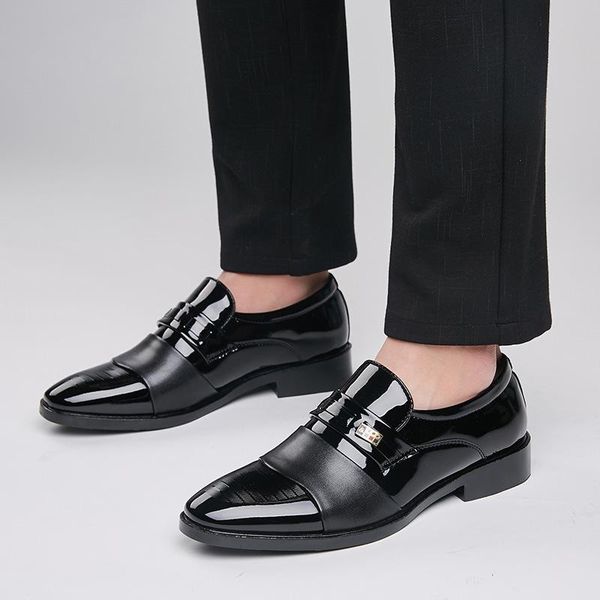 men's casual shoes moccasins leather flats zapatos hombre loafers men marrones dress, Black
men's casual shoes moccasins leather flats zapatos hombre loafers men marrones dress, Black