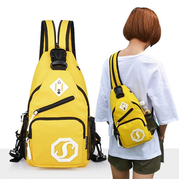 fashion sling chest bag waterproof crossbody women shoulder daypack travel teenager large capacity pack female waist bags 
fashion sling chest bag waterproof crossbody women shoulder daypack travel teenager large capacity pack female waist bags