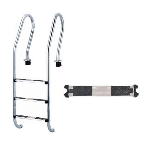 pool & accessories swimming ladder step replacement stainless steel multi-purpose non-slip pedal with 1*step 2*fixing screw durable
pool & accessories swimming ladder step replacement stainless steel multi-purpose non-slip pedal with 1*step 2*fixing screw durable