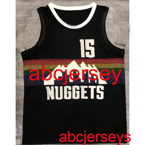 men's 15# jokic 2020 black snow mountain basketball jersey s- vest
men's 15# jokic 2020 black snow mountain basketball jersey s- vest