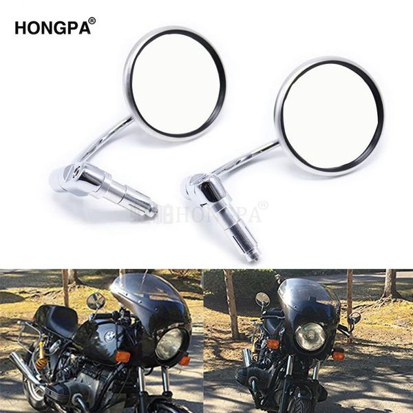 motorcycle mirrors 2 pcs universal chrome round rearview bar end side for moto chopper scooter cafe racer accessories
motorcycle mirrors 2 pcs universal chrome round rearview bar end side for moto chopper scooter cafe racer accessories