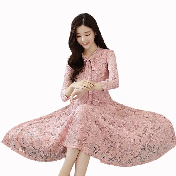 casual dresses 2021 spring lace a-line dress women elegant long sleeve hollow out fashion temperament o-neck, Black;gray
casual dresses 2021 spring lace a-line dress women elegant long sleeve hollow out fashion temperament o-neck, Black;gray