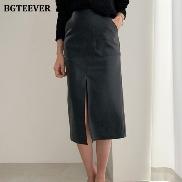 skirts elegant women pu leather midi ladies high waist package hip split female pencil skirts 5l93, Black
skirts elegant women pu leather midi ladies high waist package hip split female pencil skirts 5l93, Black