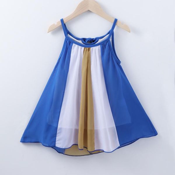 european and american girls children's dress rainbow striped stitching summer princess clothing girl's dresses, Red;yellow
european and american girls children's dress rainbow striped stitching summer princess clothing girl's dresses, Red;yellow