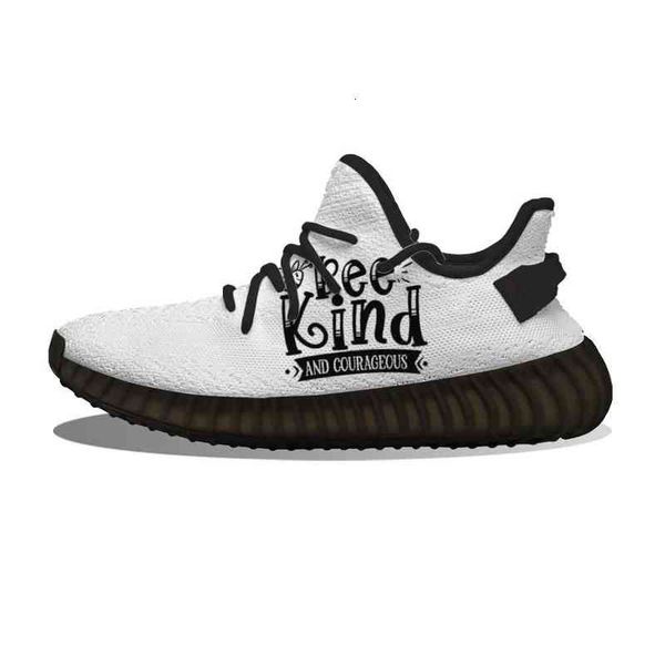 diy custom be kind and courageous running shoes mesh printed mens womens trainers outdoor sports sneakers, Black;white
diy custom be kind and courageous running shoes mesh printed mens womens trainers outdoor sports sneakers, Black;white