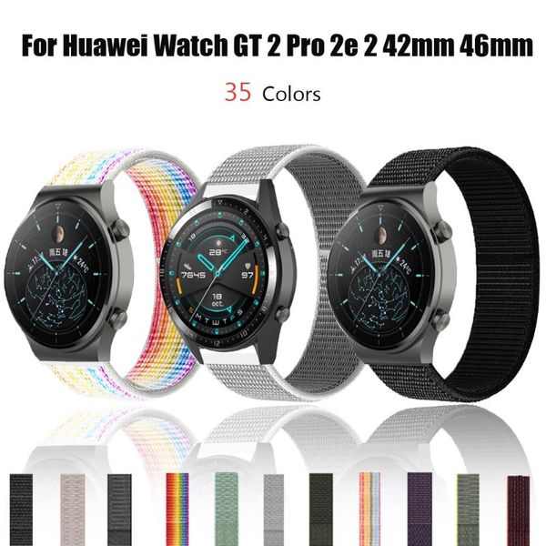 watch bands strap for huawei gt 2 pro 2e wristbelts replacement bracelets 42mm 46mm nylon loop 20/22mm watchband, Black;brown
watch bands strap for huawei gt 2 pro 2e wristbelts replacement bracelets 42mm 46mm nylon loop 20/22mm watchband, Black;brown