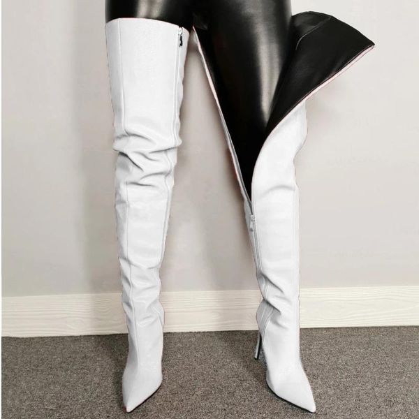 boots pointed toe thigh women high heels over the knee side zipper plus size 43 2021 autumn winter female shoes, Black
boots pointed toe thigh women high heels over the knee side zipper plus size 43 2021 autumn winter female shoes, Black