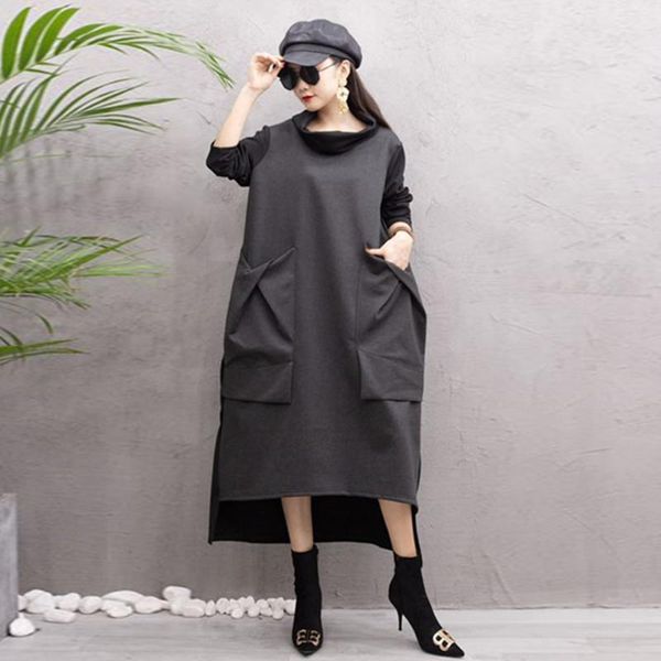 casual dresses autumn winter sweater dress for women long sleeve thick knit female girl, Black;gray
casual dresses autumn winter sweater dress for women long sleeve thick knit female girl, Black;gray