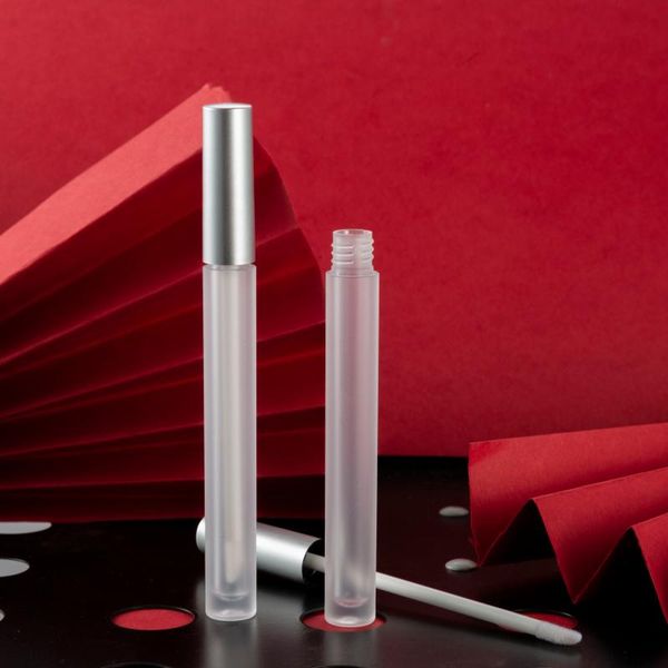 10/30/50pcs 2.5ml empty lipgloss bottle diy lip gloss container frosted refillable bottles tube with silver cap storage & jars
10/30/50pcs 2.5ml empty lipgloss bottle diy lip gloss container frosted refillable bottles tube with silver cap storage & jars