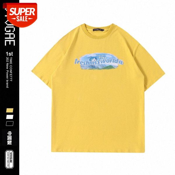 vivgae oversize futuristic foam round neck t-shirt couple sky short-sleeved #v43k, White;black
vivgae oversize futuristic foam round neck t-shirt couple sky short-sleeved #v43k, White;black
