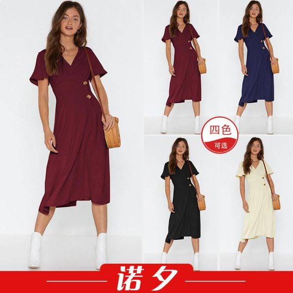 luxurys woman clothing women's dresses casual women designers dress 2021 blouses plus size outfits made in china clothes korean fashion, Black;gray
luxurys woman clothing women's dresses casual women designers dress 2021 blouses plus size outfits made in china clothes korean fashion, Black;gray