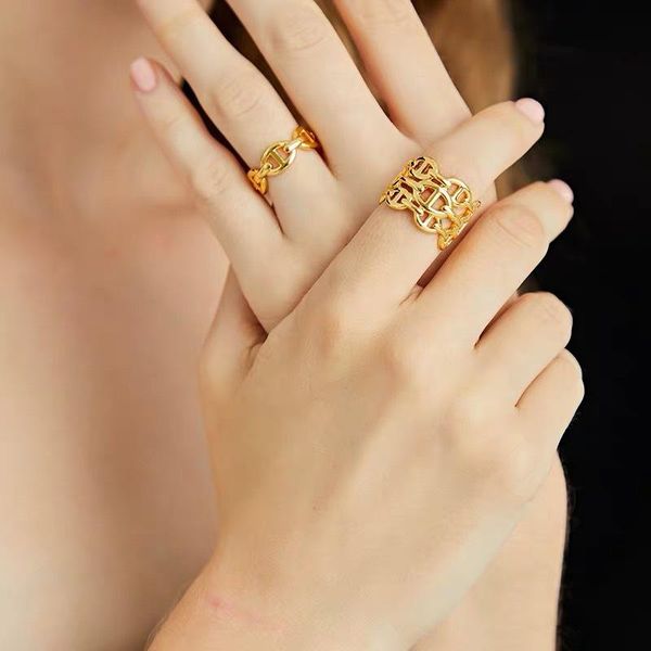 cluster rings srcoi gold silver color width metal hollow open ring 2021 vintage temperament adjustable alloy for women party jewelry, Golden;silver
cluster rings srcoi gold silver color width metal hollow open ring 2021 vintage temperament adjustable alloy for women party jewelry, Golden;silver