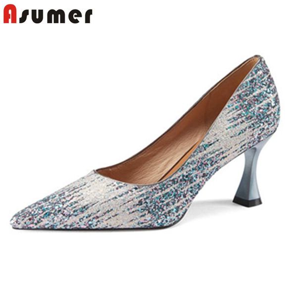 asumer 2021 sequins pumps women shoes pointed toe spring summer single high heels party ladies dress, Black
asumer 2021 sequins pumps women shoes pointed toe spring summer single high heels party ladies dress, Black