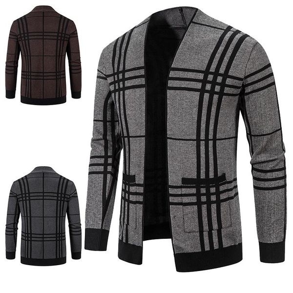 men's sweaters 2021 fashion cardigan knit winter coats business casual jackets male man coat, White;black
men's sweaters 2021 fashion cardigan knit winter coats business casual jackets male man coat, White;black
