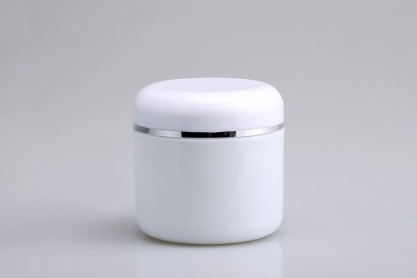 300g round white cream jar/pot/bottle with silver line for cream/wax/mask cream/moisturizer/essence skin care cosmetic packing bottles
300g round white cream jar/pot/bottle with silver line for cream/wax/mask cream/moisturizer/essence skin care cosmetic packing bottles