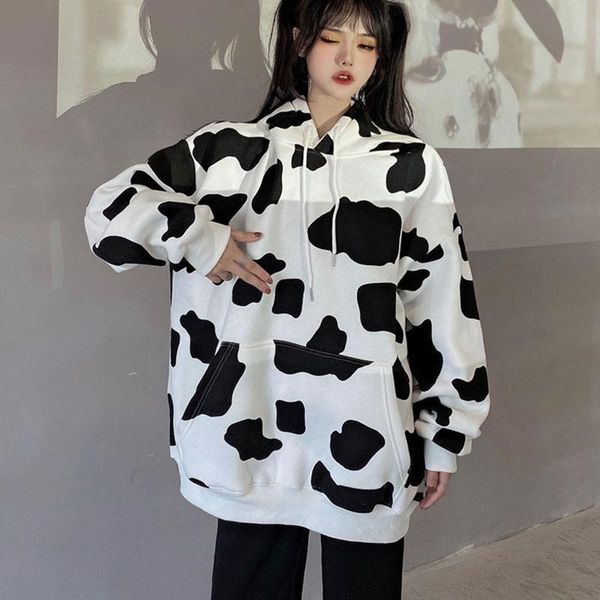 autumn winter loose cow print boyfriend women sweatshirts korean lazy style long-sleeved hooded pullover women's hoodies &, Black
autumn winter loose cow print boyfriend women sweatshirts korean lazy style long-sleeved hooded pullover women's hoodies &, Black