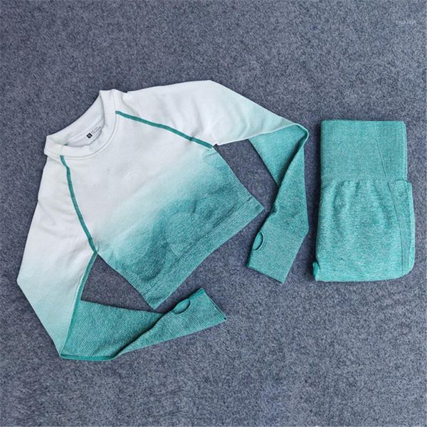 yoga outfit 2 piece set women outfits workout sportswear seamless leggings pant long sleeve shirt female fitness training suit
yoga outfit 2 piece set women outfits workout sportswear seamless leggings pant long sleeve shirt female fitness training suit