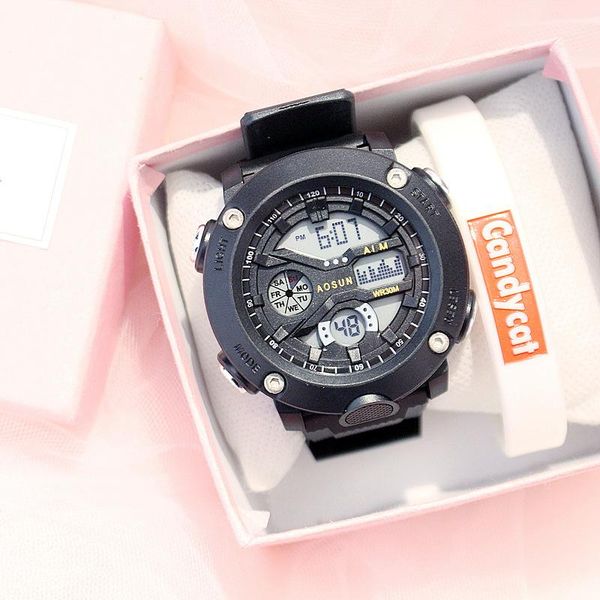 wristwatches men watch sports chronograph waterproof electronic dual display multi-function runningmen's military clock gift, Slivery;brown
wristwatches men watch sports chronograph waterproof electronic dual display multi-function runningmen's military clock gift, Slivery;brown