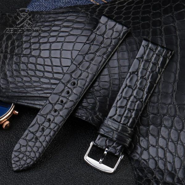 watch bands genuine american crocodile skin strap alligator leather band replacement deployment 13mm 14mm 16mm 18mm 19mm 20mm, Black;brown
watch bands genuine american crocodile skin strap alligator leather band replacement deployment 13mm 14mm 16mm 18mm 19mm 20mm, Black;brown
