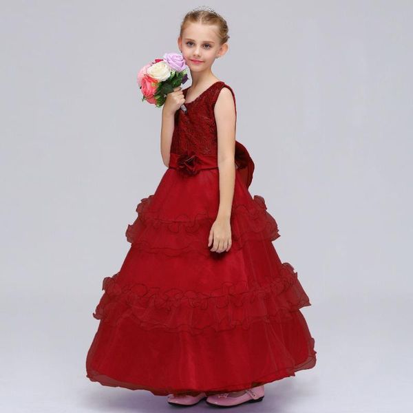 girl's dresses 2021 girls princess dress child cake wedding factory direct costumes for kids, Red;yellow
girl's dresses 2021 girls princess dress child cake wedding factory direct costumes for kids, Red;yellow
