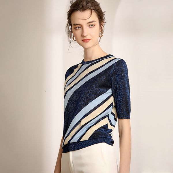 women's two piece pants micosoni spring summer fibre of elegant viscose female tabs with short sleeves striped pullovers m36d, White
women's two piece pants micosoni spring summer fibre of elegant viscose female tabs with short sleeves striped pullovers m36d, White