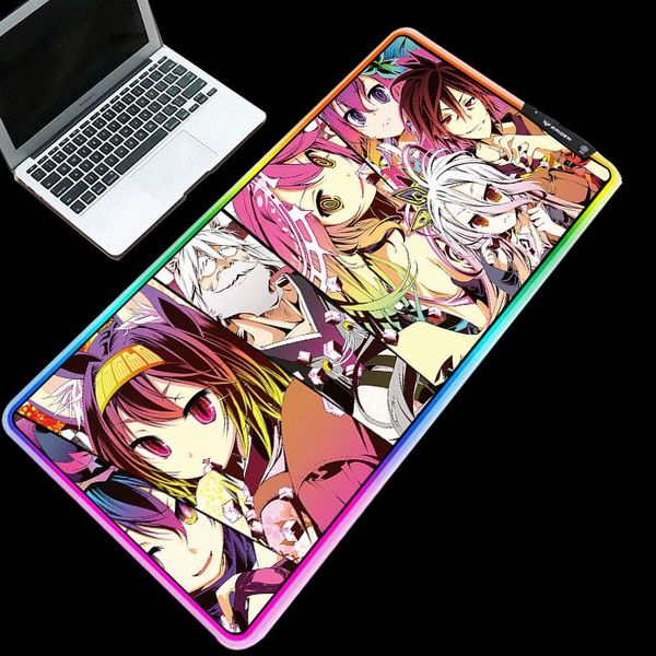 mouse pads & wrist rests animation rgb pad cut backlight no game life personality colorful lovely desk for anime cartoon fans and gamer
mouse pads & wrist rests animation rgb pad cut backlight no game life personality colorful lovely desk for anime cartoon fans and gamer
