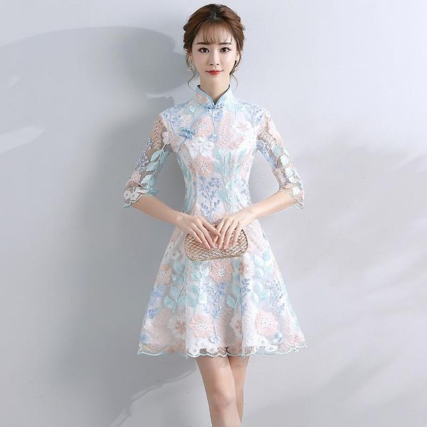blue chinese wedding dress qipao mini cheongsam fashion short qi pao traditional women evening gown china bride traditions ethnic cloth, Red
blue chinese wedding dress qipao mini cheongsam fashion short qi pao traditional women evening gown china bride traditions ethnic cloth, Red