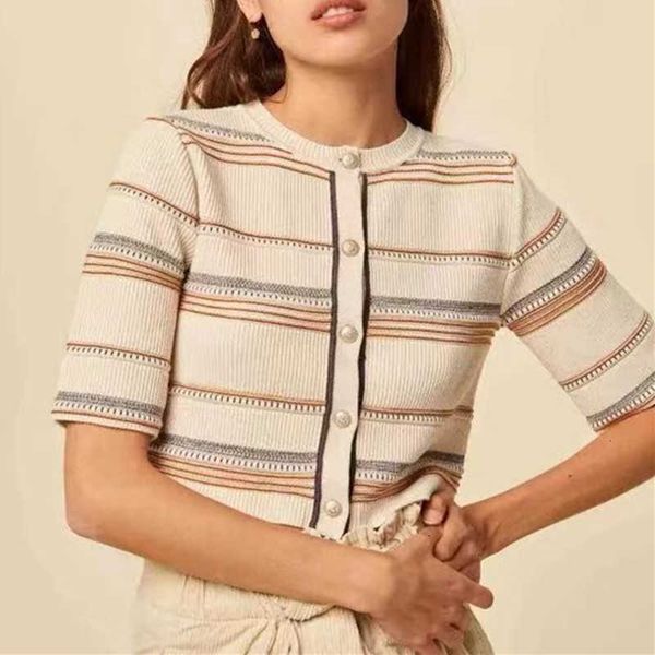 women's sweaters sweaters women stripes knitted sweater cardigan ladies sleeve slim short knitwear single-breasted o-neck gu2r, White;black
women's sweaters sweaters women stripes knitted sweater cardigan ladies sleeve slim short knitwear single-breasted o-neck gu2r, White;black