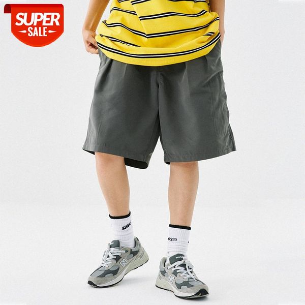 street solid color overalls shorts men's flow loose straight five-point pants casual sports #fs42, Black
street solid color overalls shorts men's flow loose straight five-point pants casual sports #fs42, Black