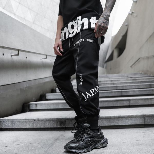 2021men's harem pants autumn hip hop casual letter printed streetwear men trousers joggers male sweatpants drop men's, Black
2021men's harem pants autumn hip hop casual letter printed streetwear men trousers joggers male sweatpants drop men's, Black