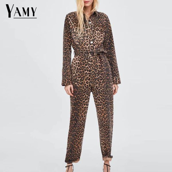 women's jumpsuits & rompers autumn winter long sleeve leopard for women 2021 vintage womens jumpsuit streetwear sashes button overalls, Black;white
women's jumpsuits & rompers autumn winter long sleeve leopard for women 2021 vintage womens jumpsuit streetwear sashes button overalls, Black;white