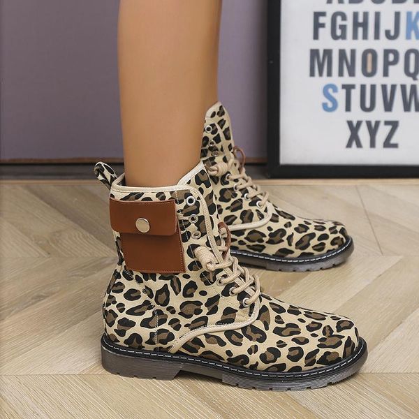 boots women's bare fashion leopard lace-up winter keep warm non-slip snow outdoor walking, Black
boots women's bare fashion leopard lace-up winter keep warm non-slip snow outdoor walking, Black
