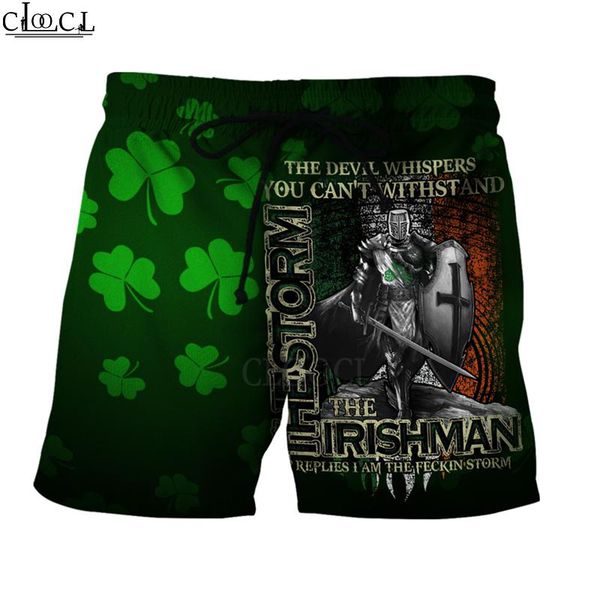 est irish st.patrick day men shorts 3d print elastic fashion harajuku summer beach casual sweatpants drop men's, White;black
est irish st.patrick day men shorts 3d print elastic fashion harajuku summer beach casual sweatpants drop men's, White;black