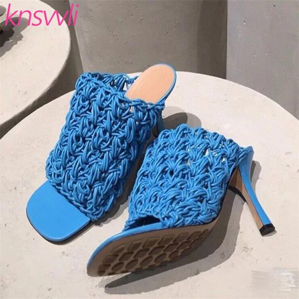 high heels slippers women braided cut outs mules shoes ladies open toe party woman brand sandals summer 2021, Black
high heels slippers women braided cut outs mules shoes ladies open toe party woman brand sandals summer 2021, Black