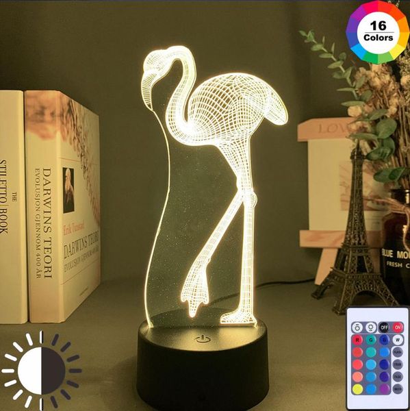 night lights 3d illusion acrylic lamp flamingo color changing touch sensor nightlight for bedroom decor kids child baby led light
night lights 3d illusion acrylic lamp flamingo color changing touch sensor nightlight for bedroom decor kids child baby led light