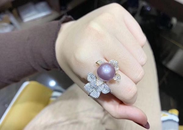 cluster rings d304 fine jewelry 925 sterling silver natural fresh water purple edison peals 10-11mm for women pearls, Golden;silver
cluster rings d304 fine jewelry 925 sterling silver natural fresh water purple edison peals 10-11mm for women pearls, Golden;silver