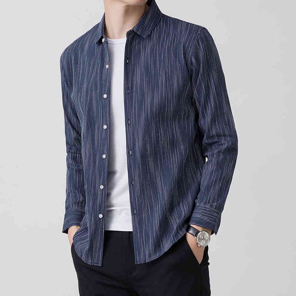 men's long sved cotton striped tight shirt, casual, fashion, brand clothing, autumn novelty, 2021, White;black
men's long sved cotton striped tight shirt, casual, fashion, brand clothing, autumn novelty, 2021, White;black