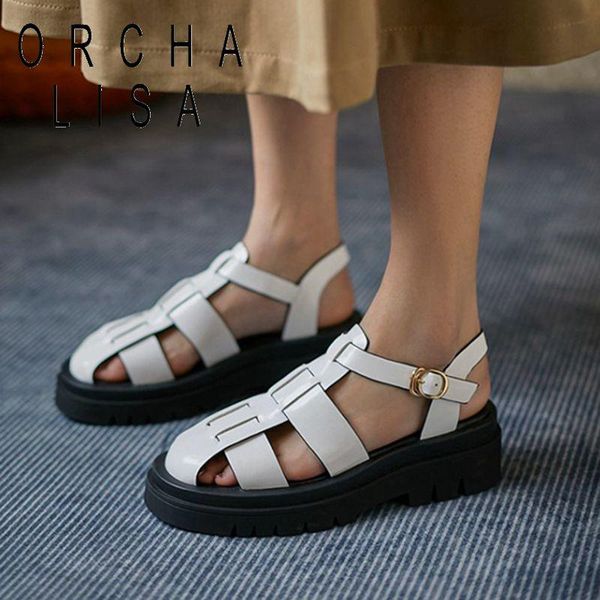dress shoes orcha lisa 2021 womens weaved gladiator sandals cow leather cover toe buckle strap platform summer, Black
dress shoes orcha lisa 2021 womens weaved gladiator sandals cow leather cover toe buckle strap platform summer, Black