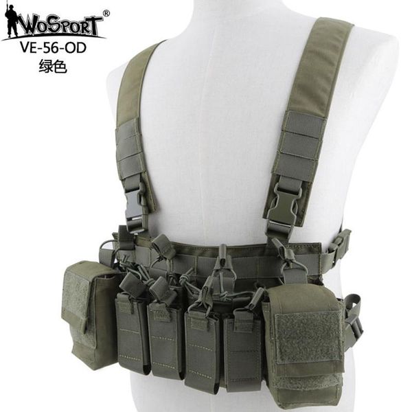 wosport tactical vest special forces multifunctional combat harness outdoor swat hunting battle light waistcoat solid chest rig, Camo;black
wosport tactical vest special forces multifunctional combat harness outdoor swat hunting battle light waistcoat solid chest rig, Camo;black
